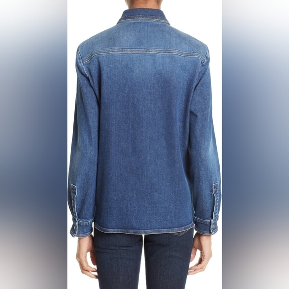 Red Valentino Star Embellished Denim Jacket - Picture 2 of 15